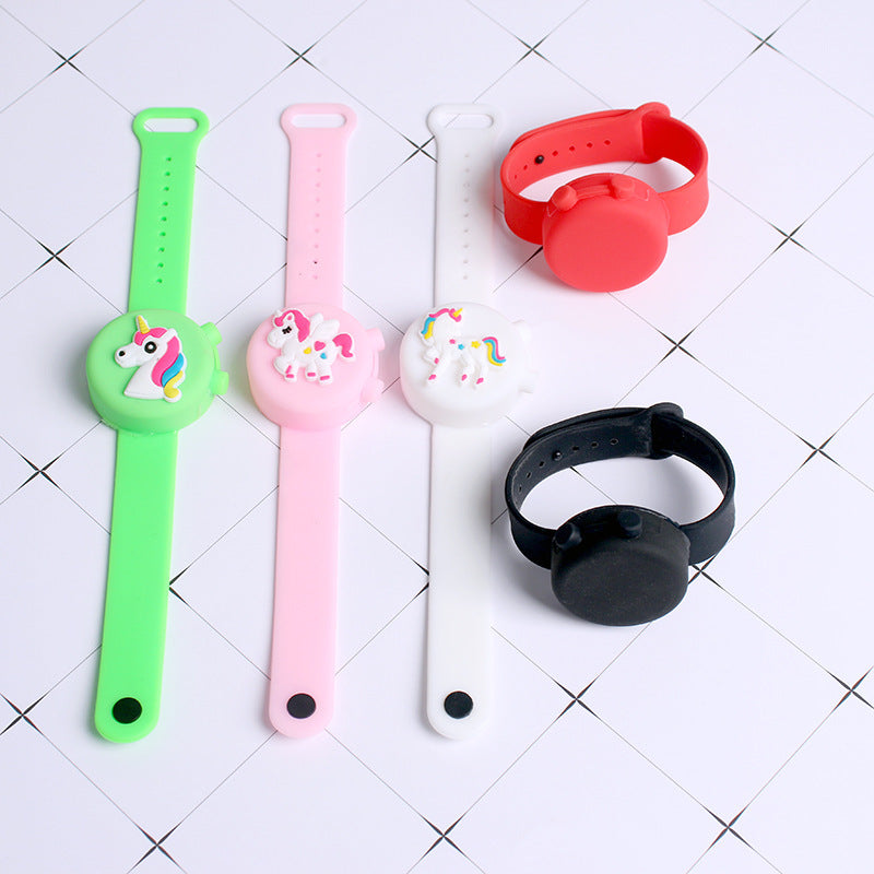 Portable hand sanitizer bracelet