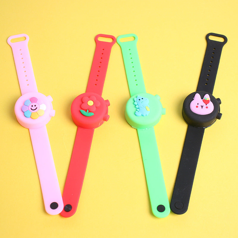 Portable hand sanitizer bracelet