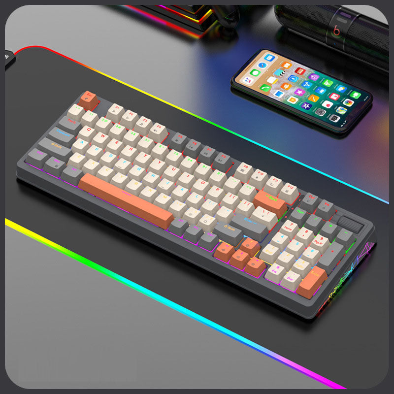 XUNFOX K85 wired mechanical keyboard for esports games