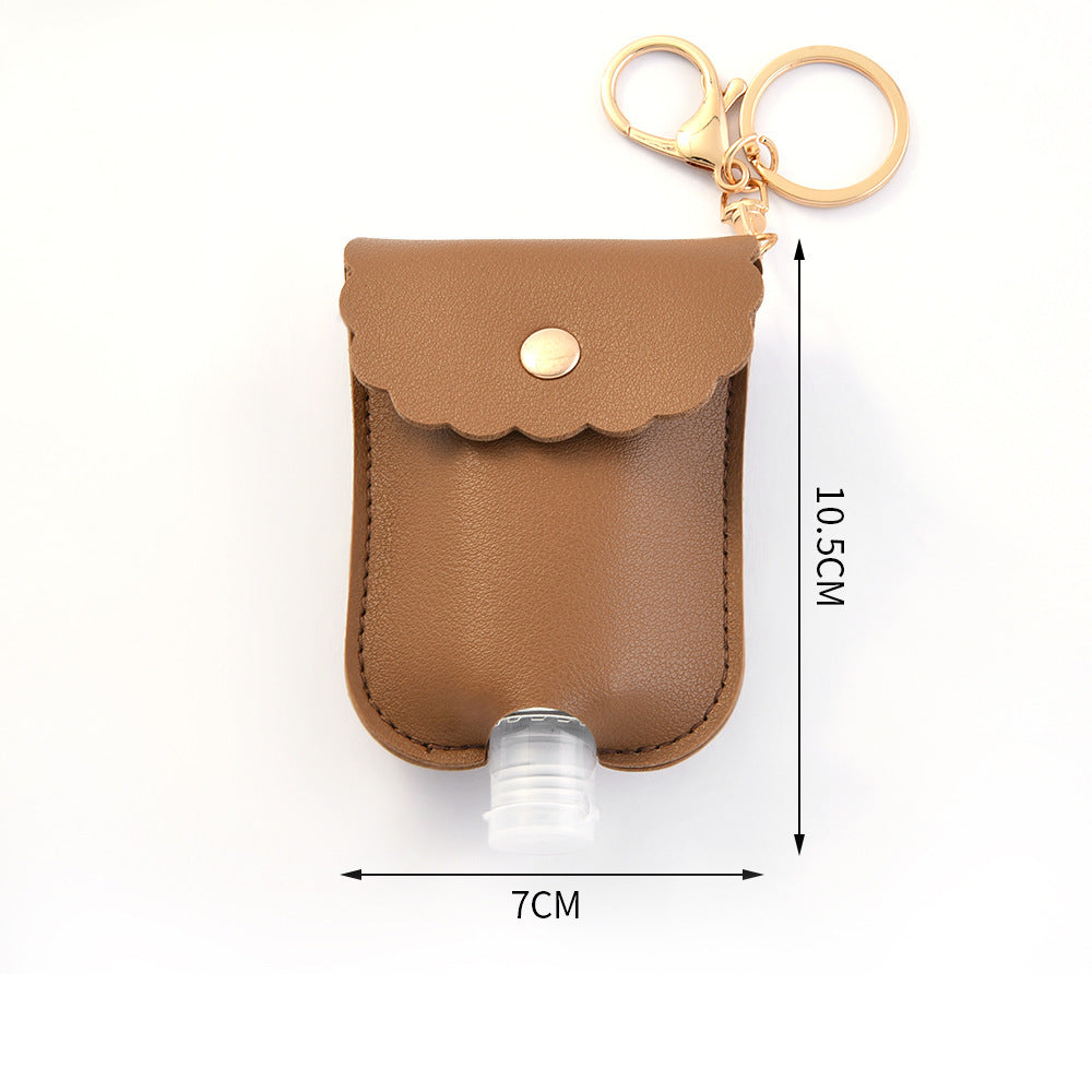 Hand sanitizer bottle holster